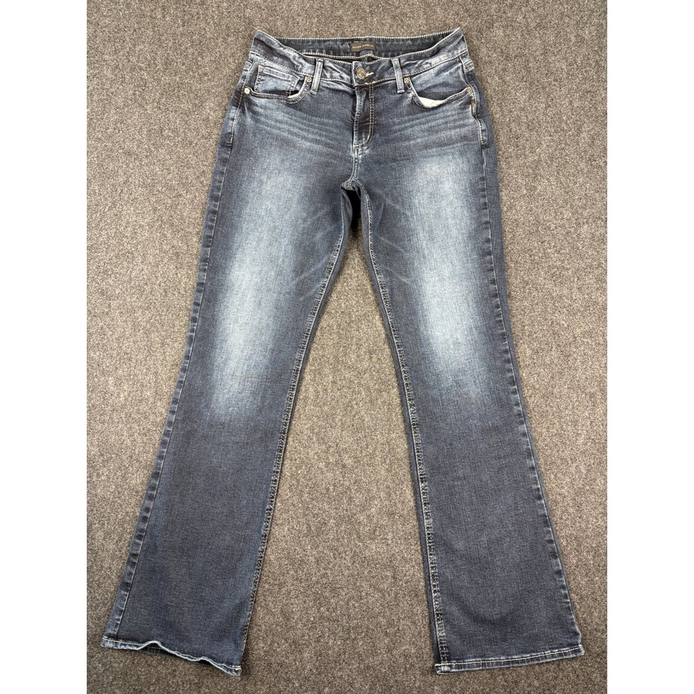 Silver Jeans Co Suki Slim Bootcut Dark Wash Denim Jeans W30 L32 L93616EDB405
